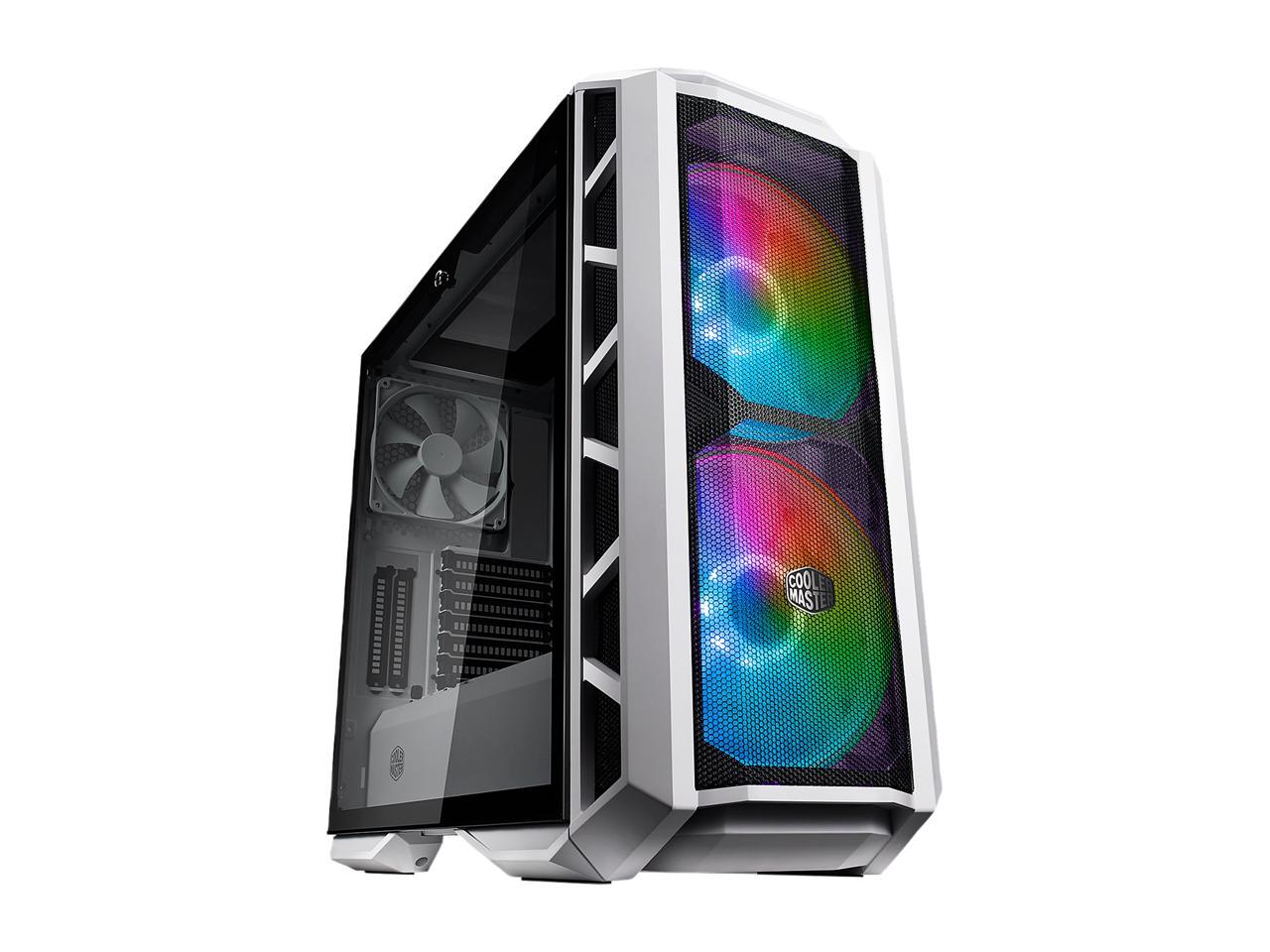 Cooler Master Mastercase H500p Mesh White Argb Airflow Atx Mid-tower 