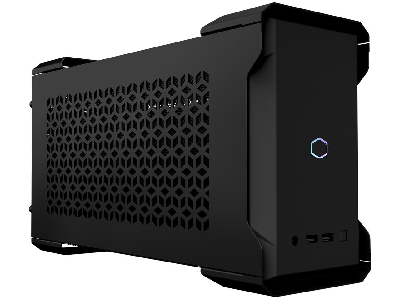 Cooler Master MasterCase NC100 SFF Small Form Factor 7.9 Liter Case with  V650 Gold SFX PSU, GPUs 2.5 slots up to 320mm for Intel NUC 9 Extreme  Element