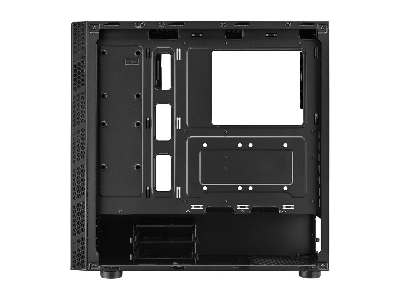 Cooler Master Masterbox Mb600l V2 Tempered Glass With Odd Minimalistic 