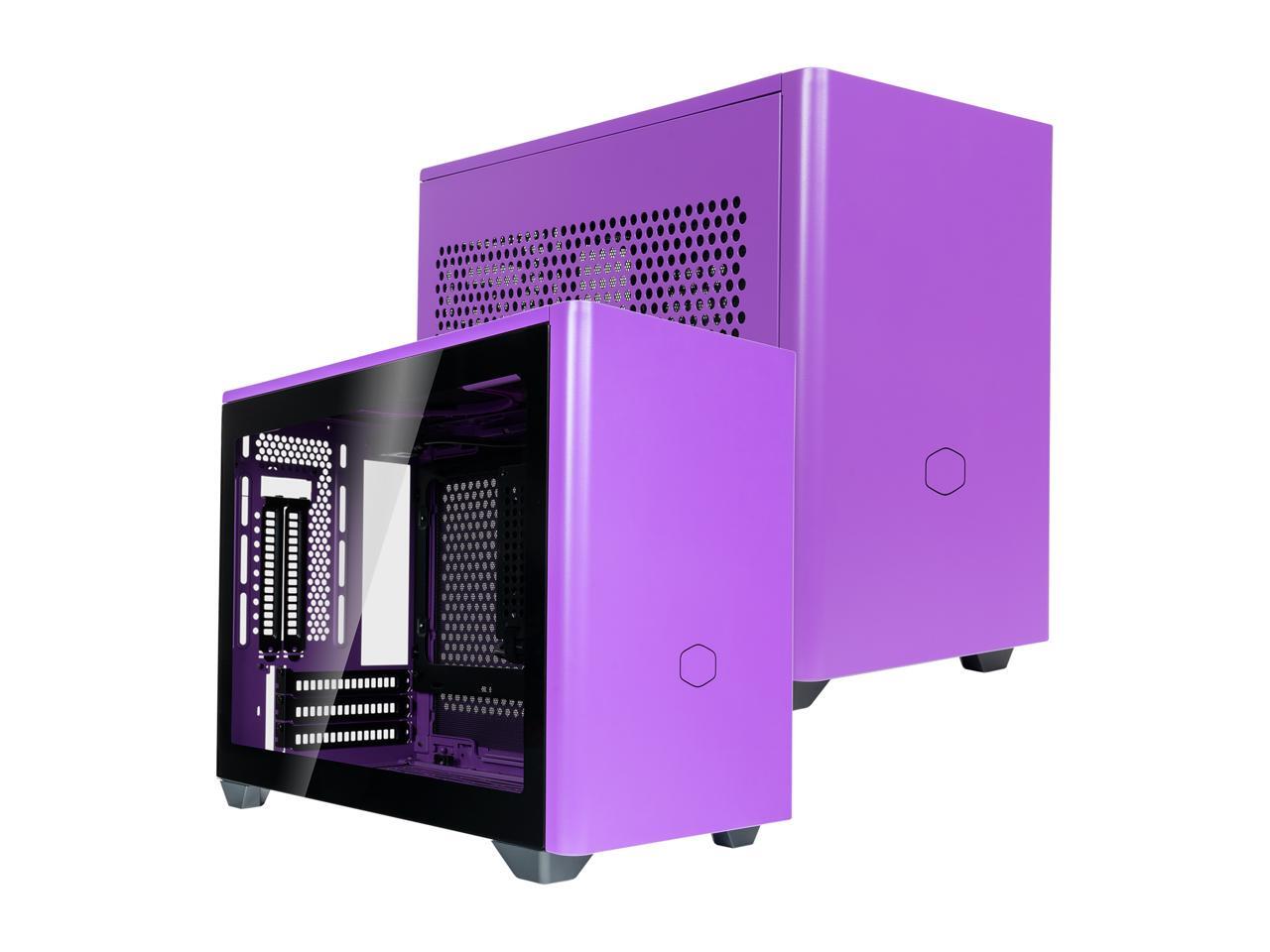 Cooler Master MasterBox NR200P Nightshade Purple SFF Small Form Factor ...