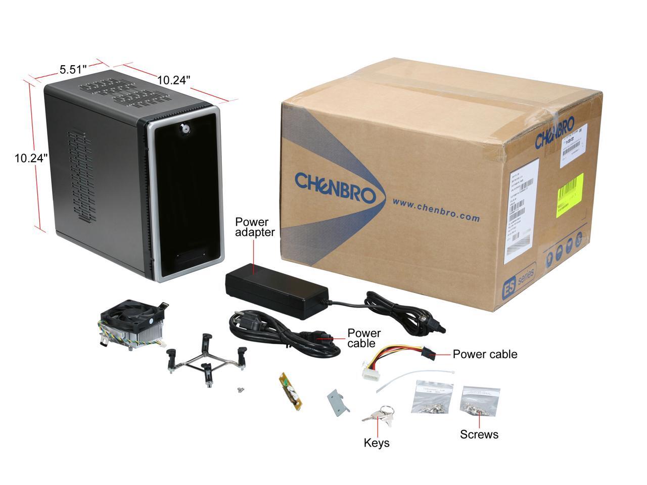 CHENBRO ES34069-BK-120 Black Pedestal Server Chassis - Newegg.com
