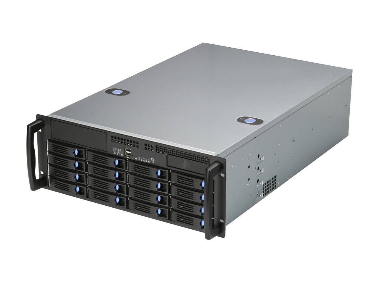 CHENBRO RM41416TR650 4U Rackmount High Density Storage Server Chassis