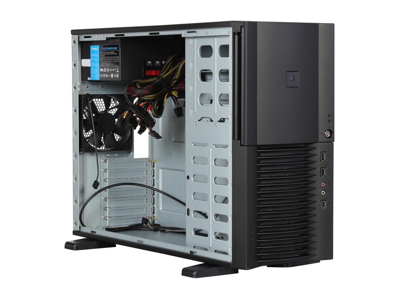 Antec TITAN650 Black Steel Pedestal Server /Workstation Case w/ 650W