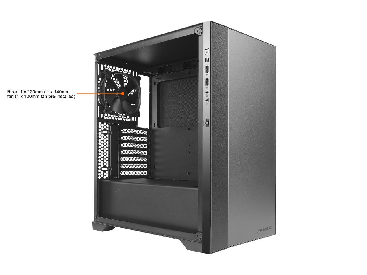 Antec Performance Series P82 Silent ATX Mid-Tower Case, 3 x 120mm Fans ...