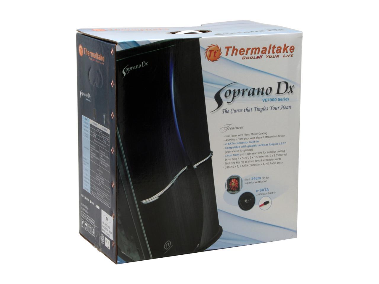 Thermaltake Soprano DX VE7000BNS Black Computer Case - Newegg.com
