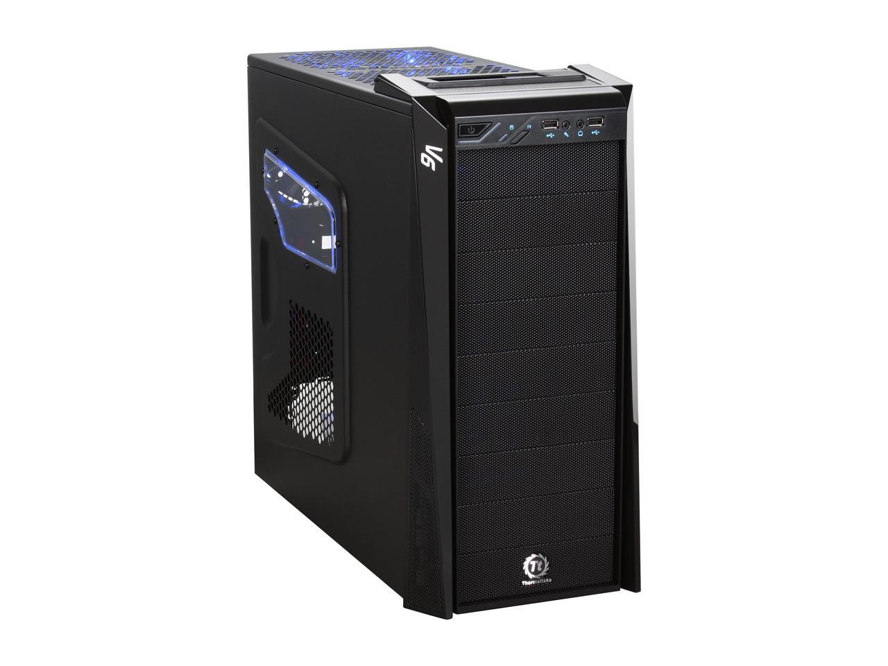 Thermaltake V6 BlacX Edition Gaming Chassis Mid Tower Steel Computer