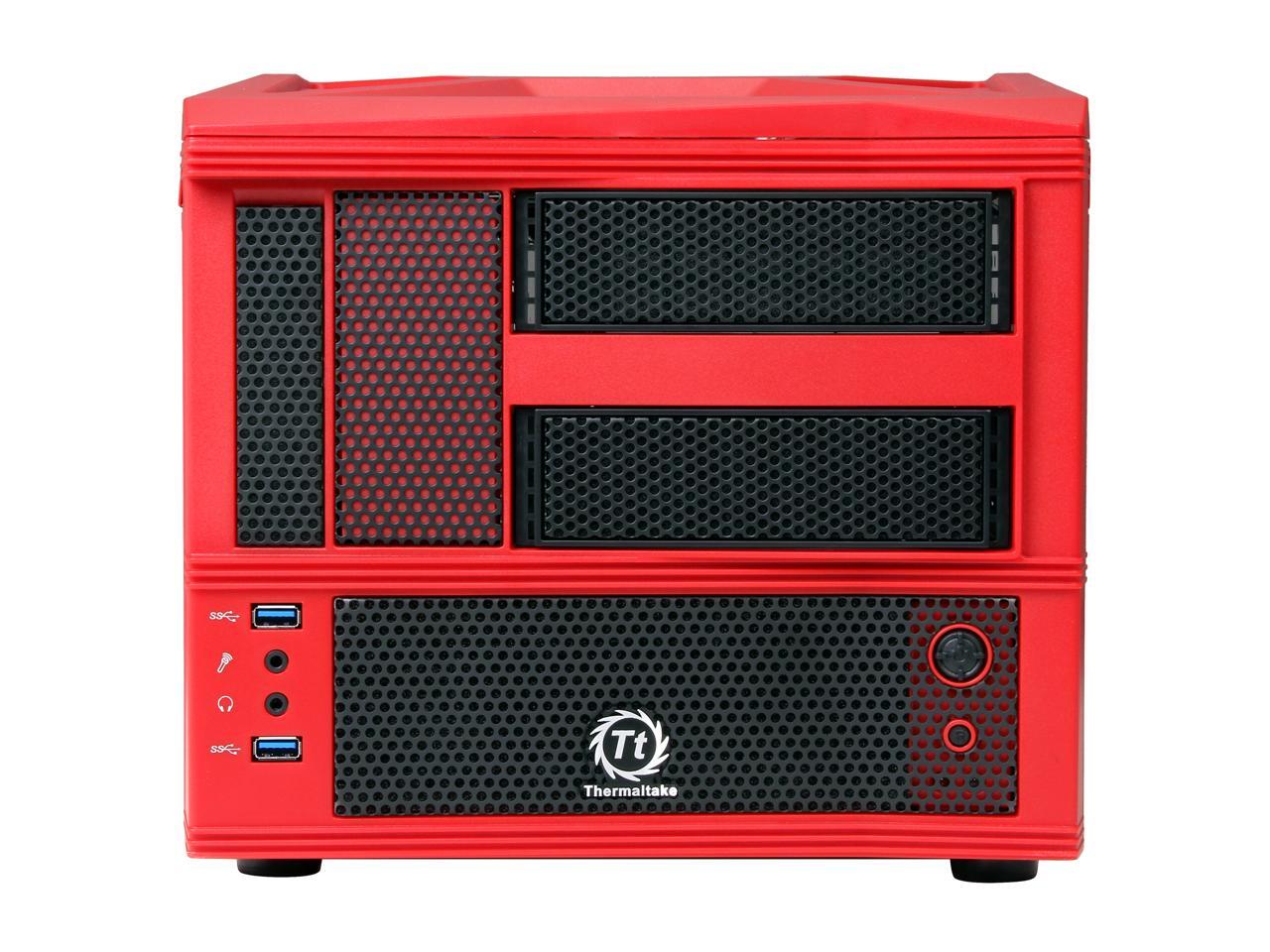 Thermaltake VM700A3W2N Red Computer Case