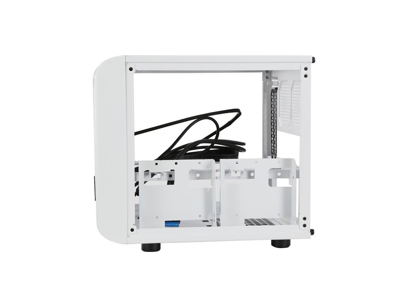 Thermaltake Core V1 Snow Edition Extreme Mini ITX Cube Chassis ...