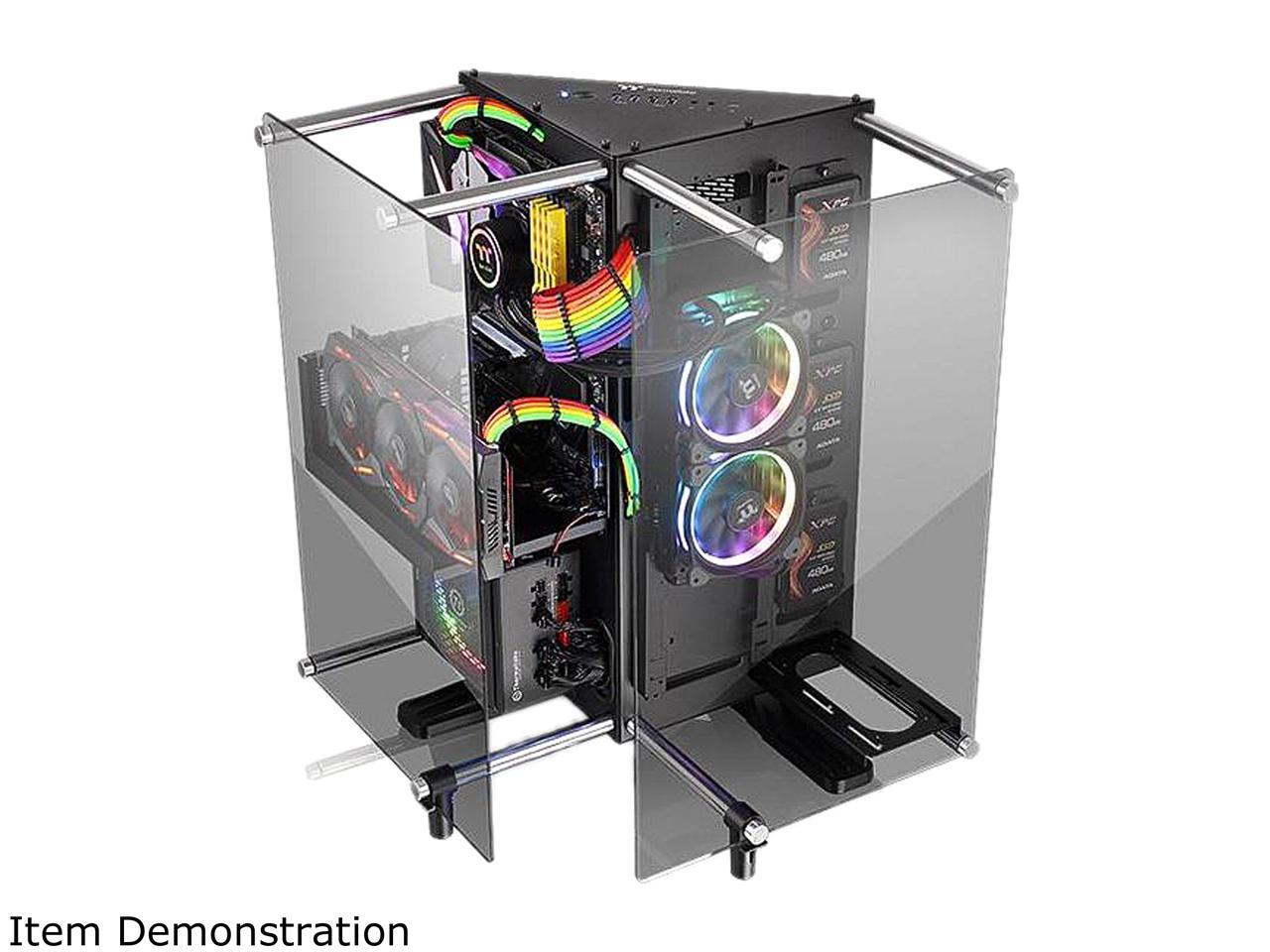 Thermaltake core p90 tg black. Корпус Thermaltake Core p90. Thermaltake Core p90 Tempered Glass Edition. Корпус Thermaltake Core p90 Tempered Glass Edition [CA-1j8-00m1wn-00] черный. Системный корпус Thermaltake 90.