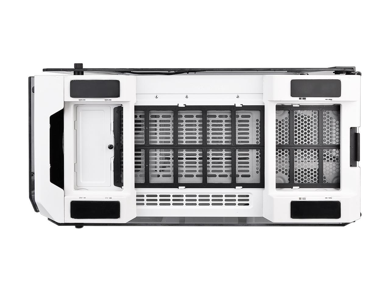 Thermaltake View 71 Tempered Glass Snow Edition 4-Sided Tempered Glass ...