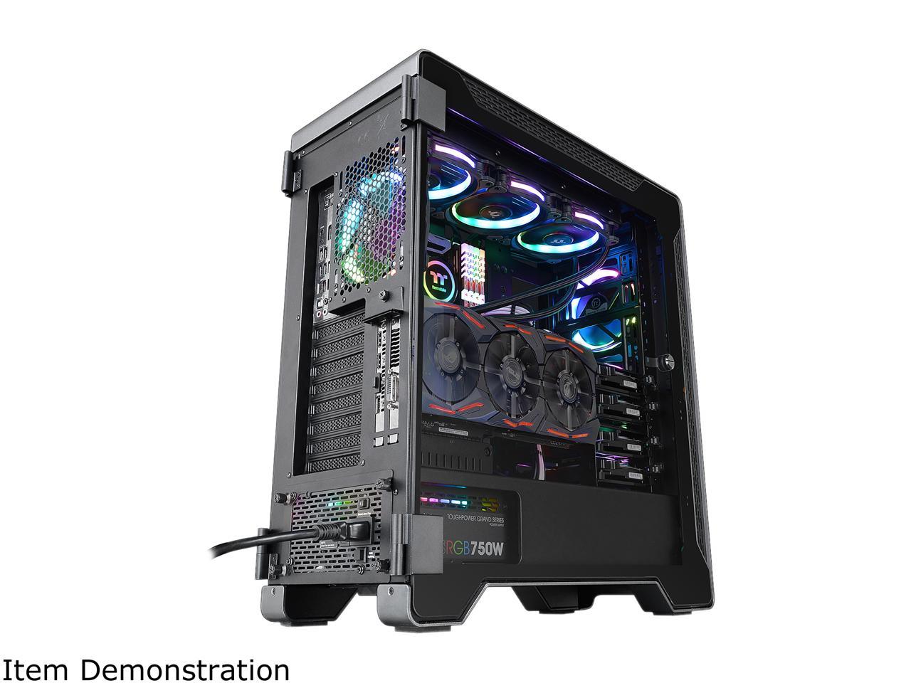 Thermaltake TT Premium A500 Tempered Glass ATX Mid Tower Chassis TT