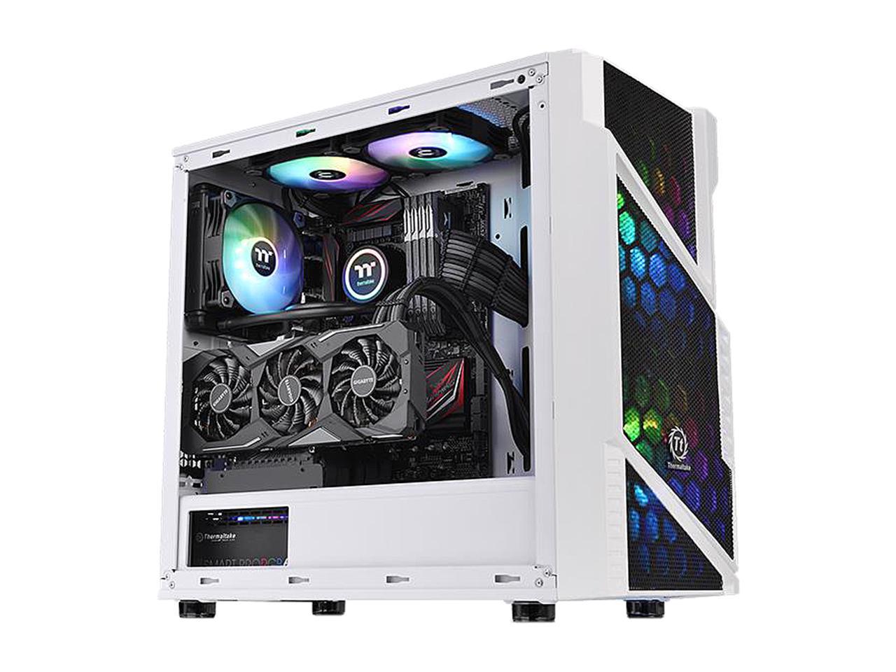 Thermaltake Commander C31 TG Snow ARGB CA-1N2-00M6WN-00 White Computer ...