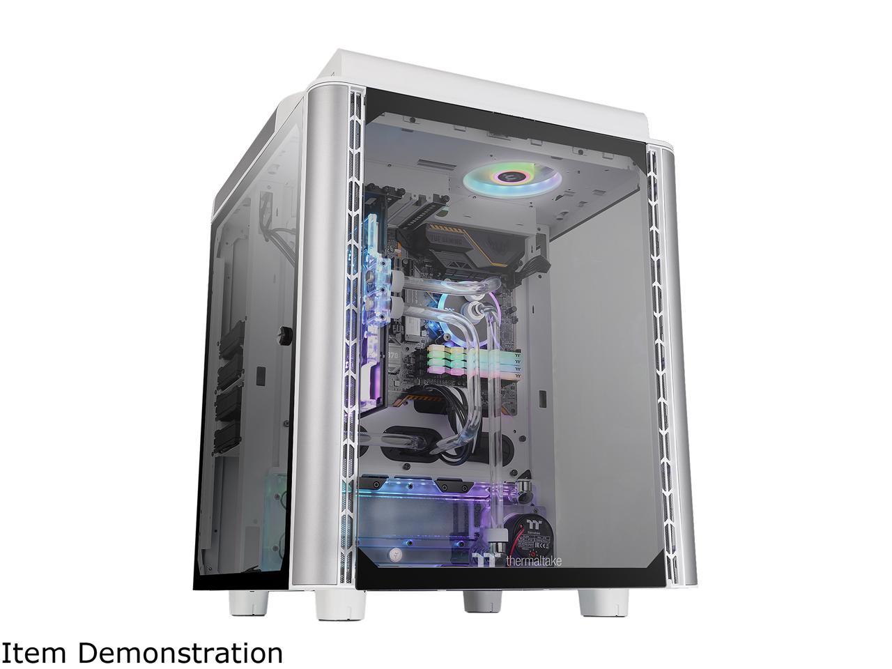 Thermaltake Level 20 HT Snow Edition 4 Tempered Glass Type-C Fully ...