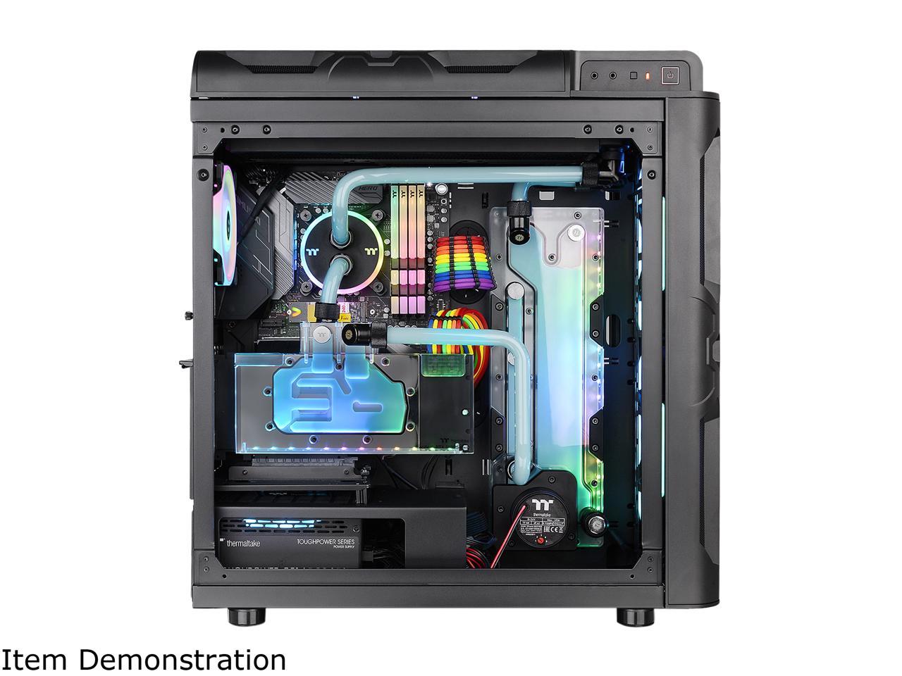 Thermaltake Level 20 RS Motherboard Sync ARGB ATX Mid Tower Gaming Computer  Case with 2 200mm ARGB 5V Motherboard Sync RGB Fans + 140mm Black Rear Fan  Pre-Installed CA-1P8-00M1WN-00 - Newegg.com