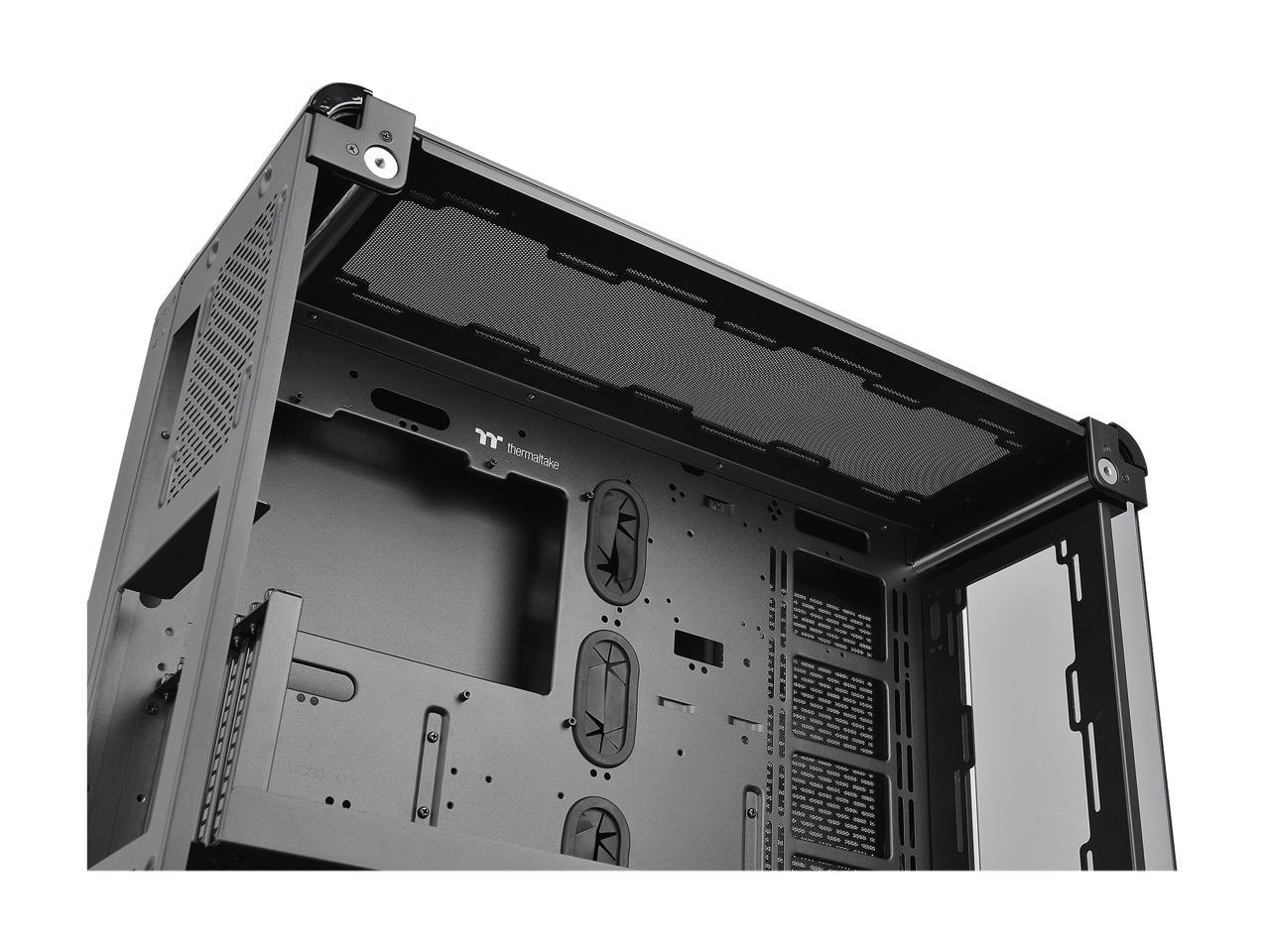 Thermaltake Core P8 Tempered Glass E Atx 2 Way Display Rotational Pci E Full Tower Gaming