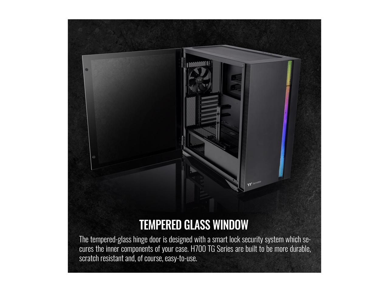 Thermaltake H700 TG CA-1Y1-00M1WN-00 Black Computer Case - Newegg.com