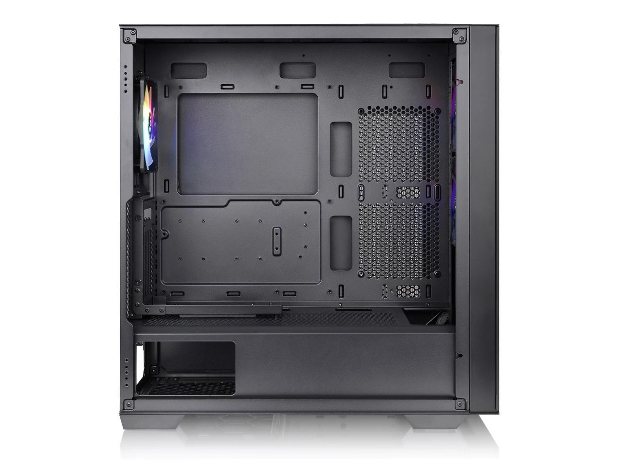 Thermaltake Divider 370 TG ARGB Motherboard Sync E-ATX Mid Tower ...