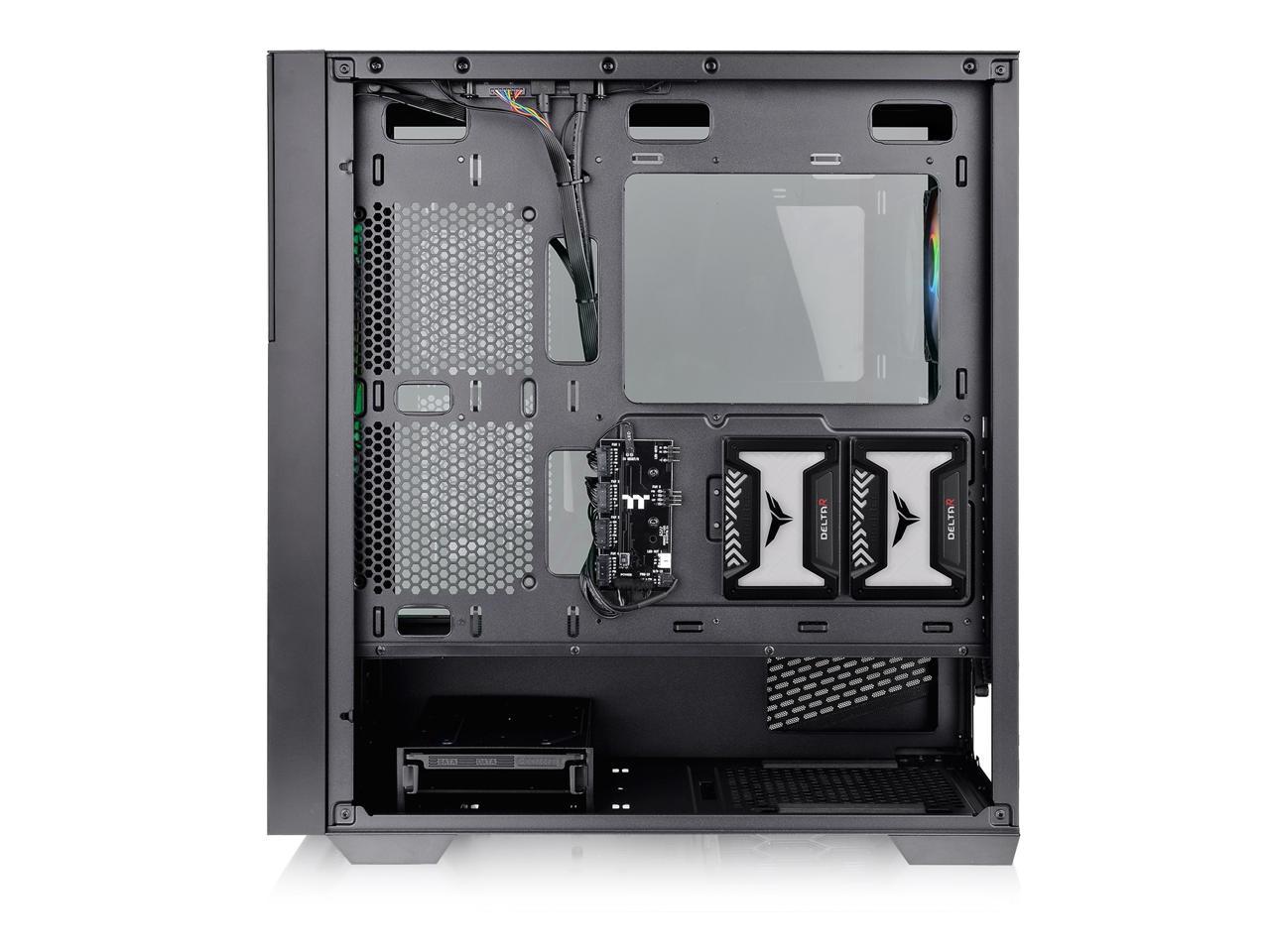 Thermaltake Divider 370 Tg Argb Motherboard Sync E-atx Mid Tower 