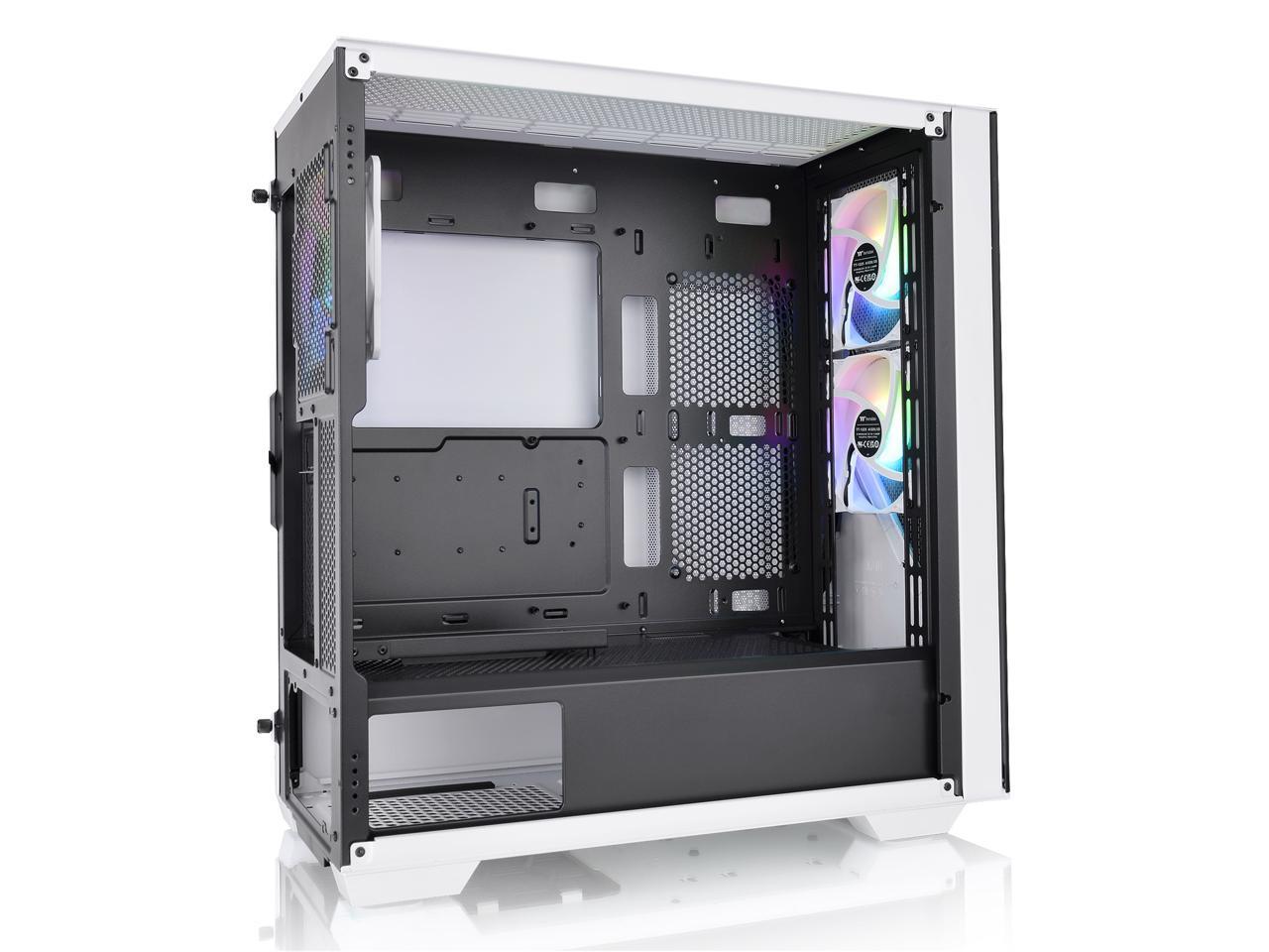 Thermaltake Divider 370 TG Snow ARGB Motherboard Sync EATX Mid Tower