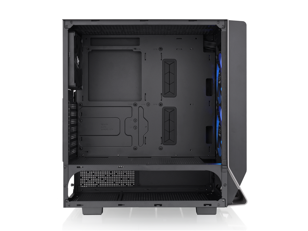RAIJINTEK ATREUS BT7 E-ATX PC Case - Curved Tempered Glass, 7 ARGB Fans, Vertical GPU Support