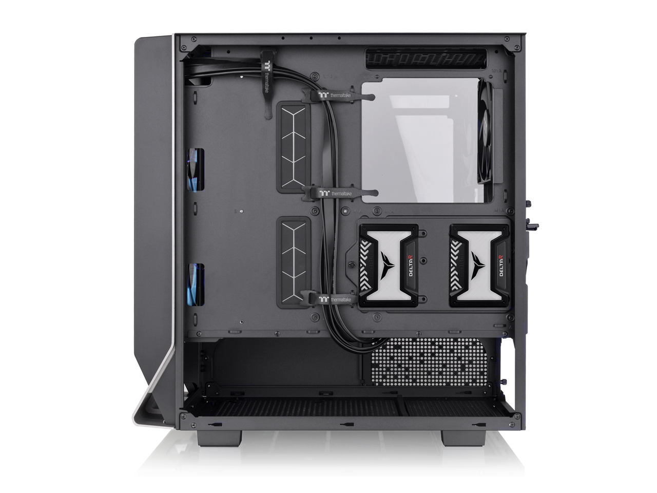 Thermaltake Ceres 300 Black Mid Tower E-atx Computer Case With Tempered 