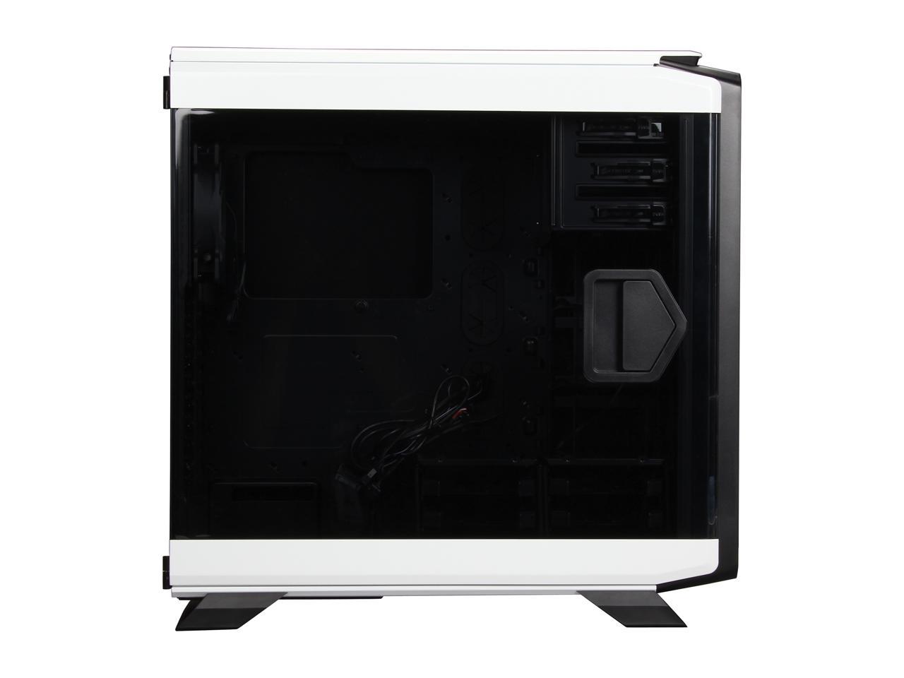 Corsair Graphite Series 760T White Windowed Gaming Case with two 140mm ...