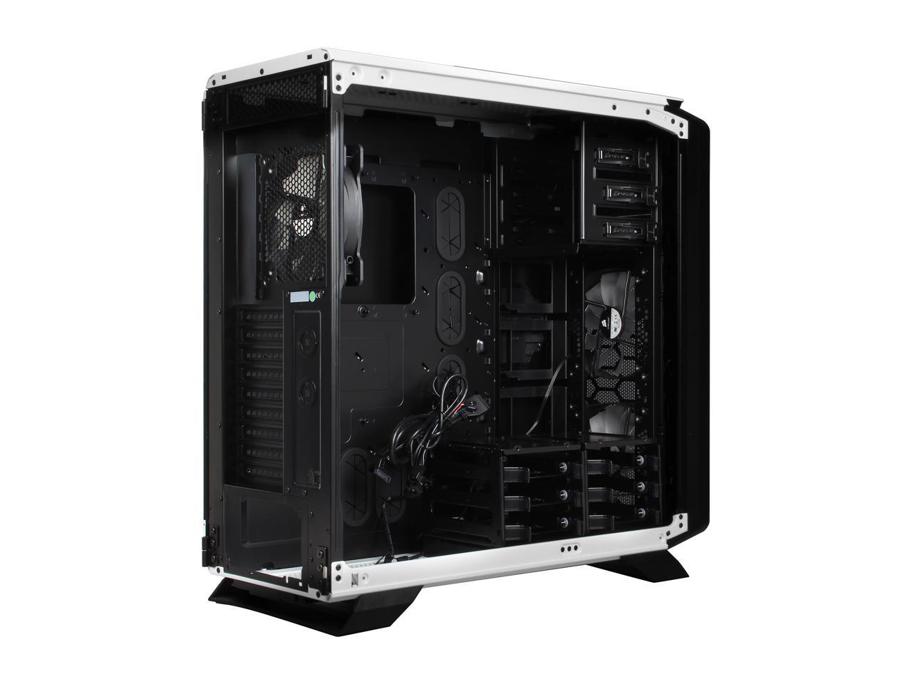 Corsair Graphite Series 760T White Windowed Gaming Case with two 140mm