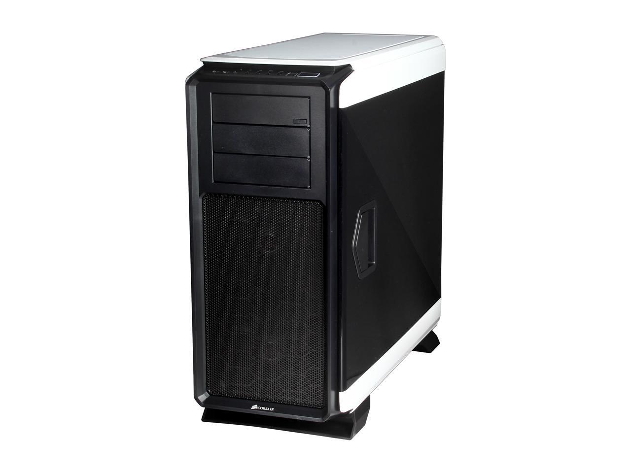 Corsair Graphite Series 760T White Windowed Gaming Case with two 140mm