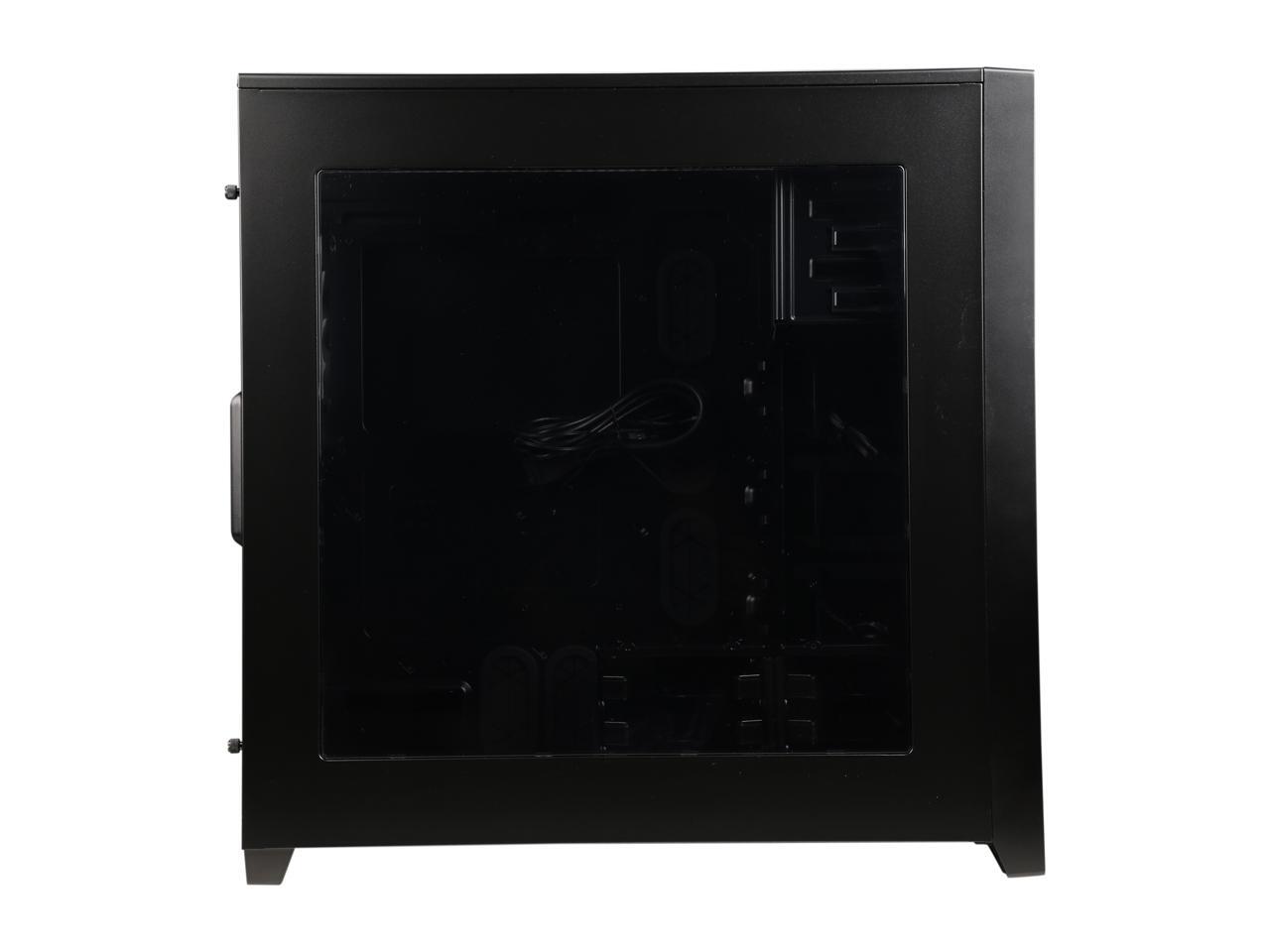 Corsair Obsidian Series 750D Airflow CC9011078WW Black Brushed Aluminum and Steel ATX Full