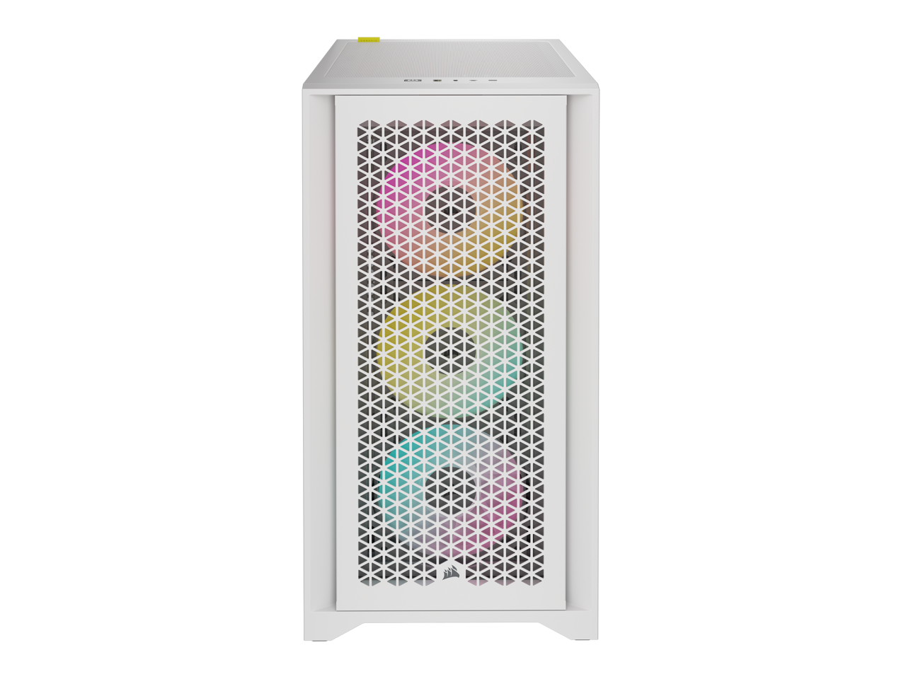 CORSAIR iCUE 4000D RGB AIRFLOW MidTower Case, True White 3x AF120