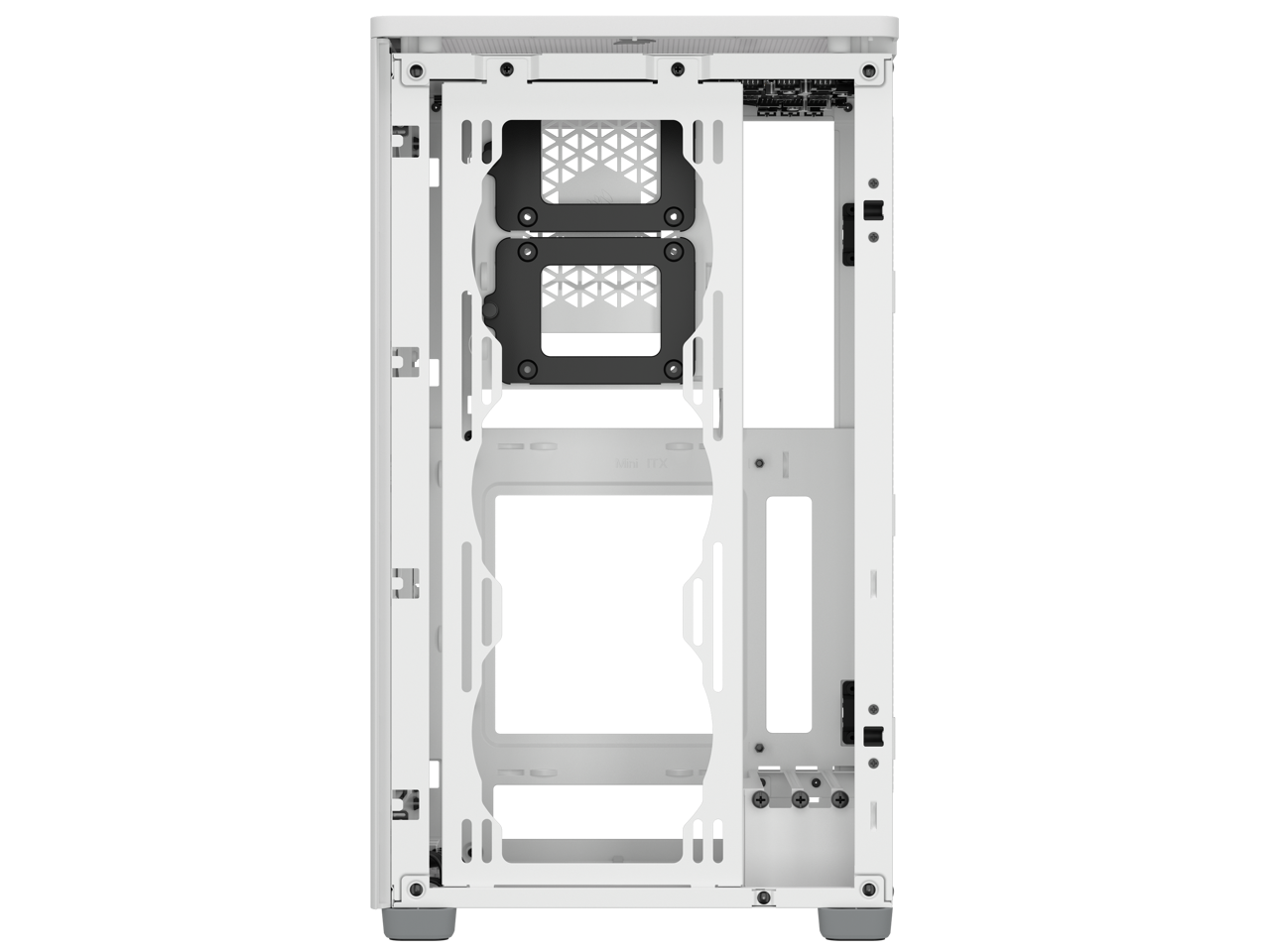 CORSAIR 2000D AIRFLOW MiniITX PC Case White MiniITX FormFactor