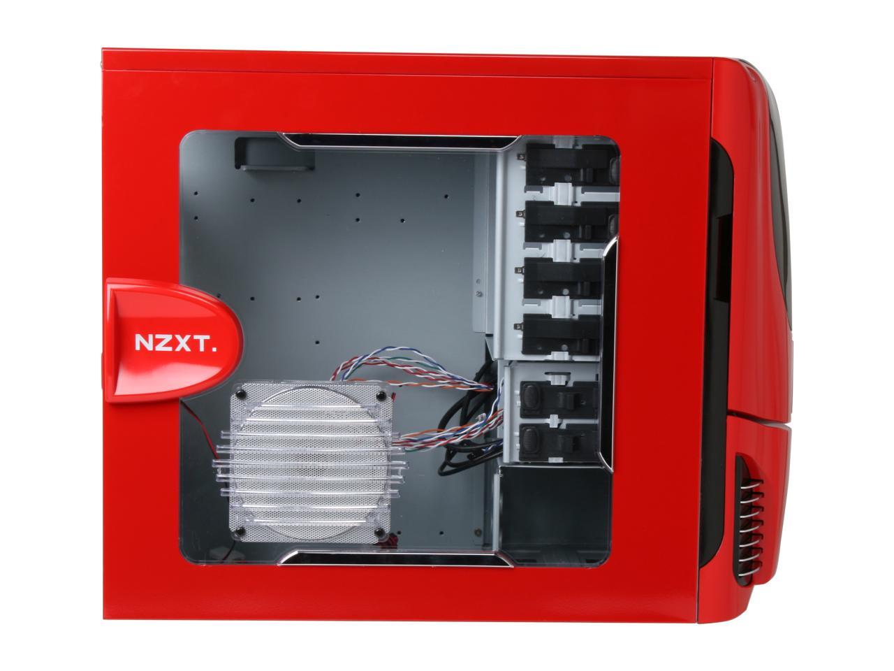 NZXT Apollo Red Computer Case