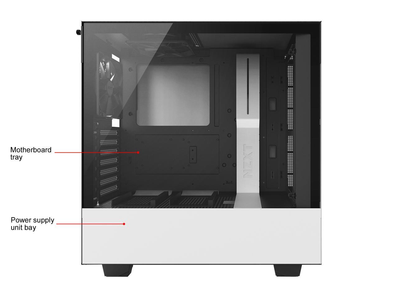 NZXT H500i - Compact ATX Mid-Tower PC Gaming Case - RGB Lighting and ...