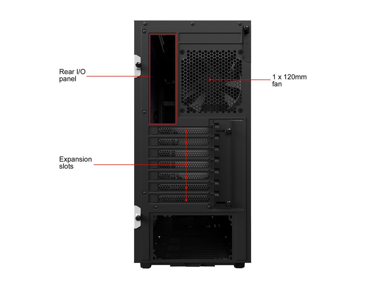 NZXT H500i - Compact ATX Mid-Tower PC Gaming Case - RGB Lighting and ...