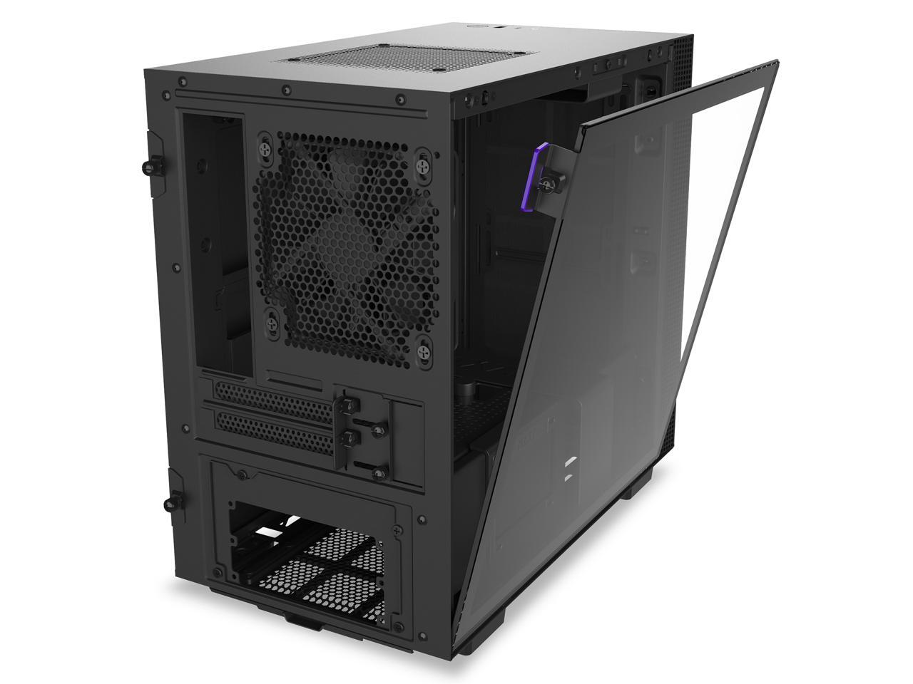 NZXT H210i MiniITX PC Gaming Case Front I/O USB TypeC Port