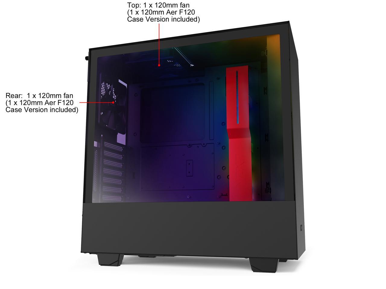 NZXT H510i Compact ATX MidTower PC Gaming Case Front I/O USB Type