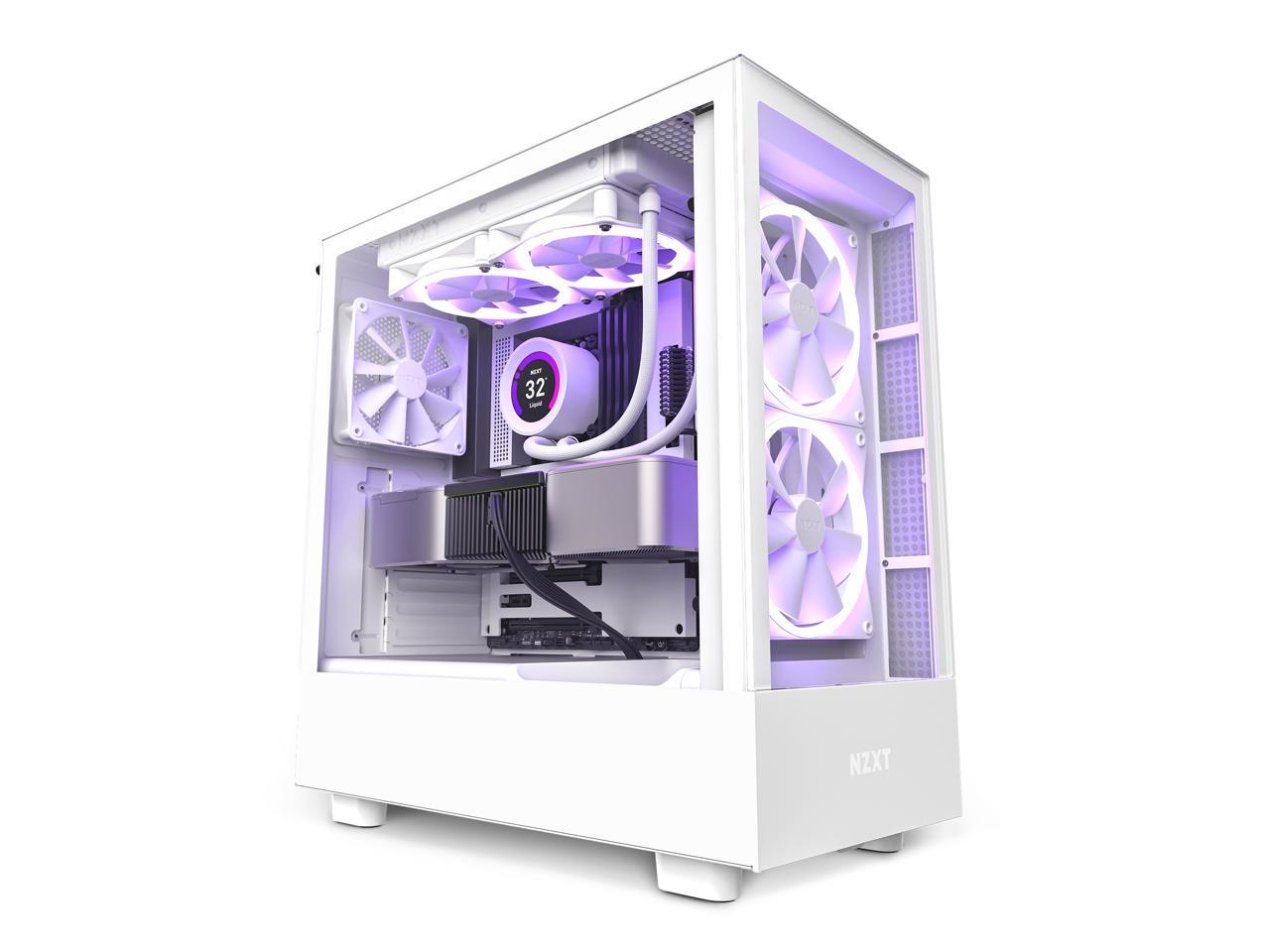 NZXT H5 Elite - All White CC-H51EW-01 White Computer Cases - Newegg.com