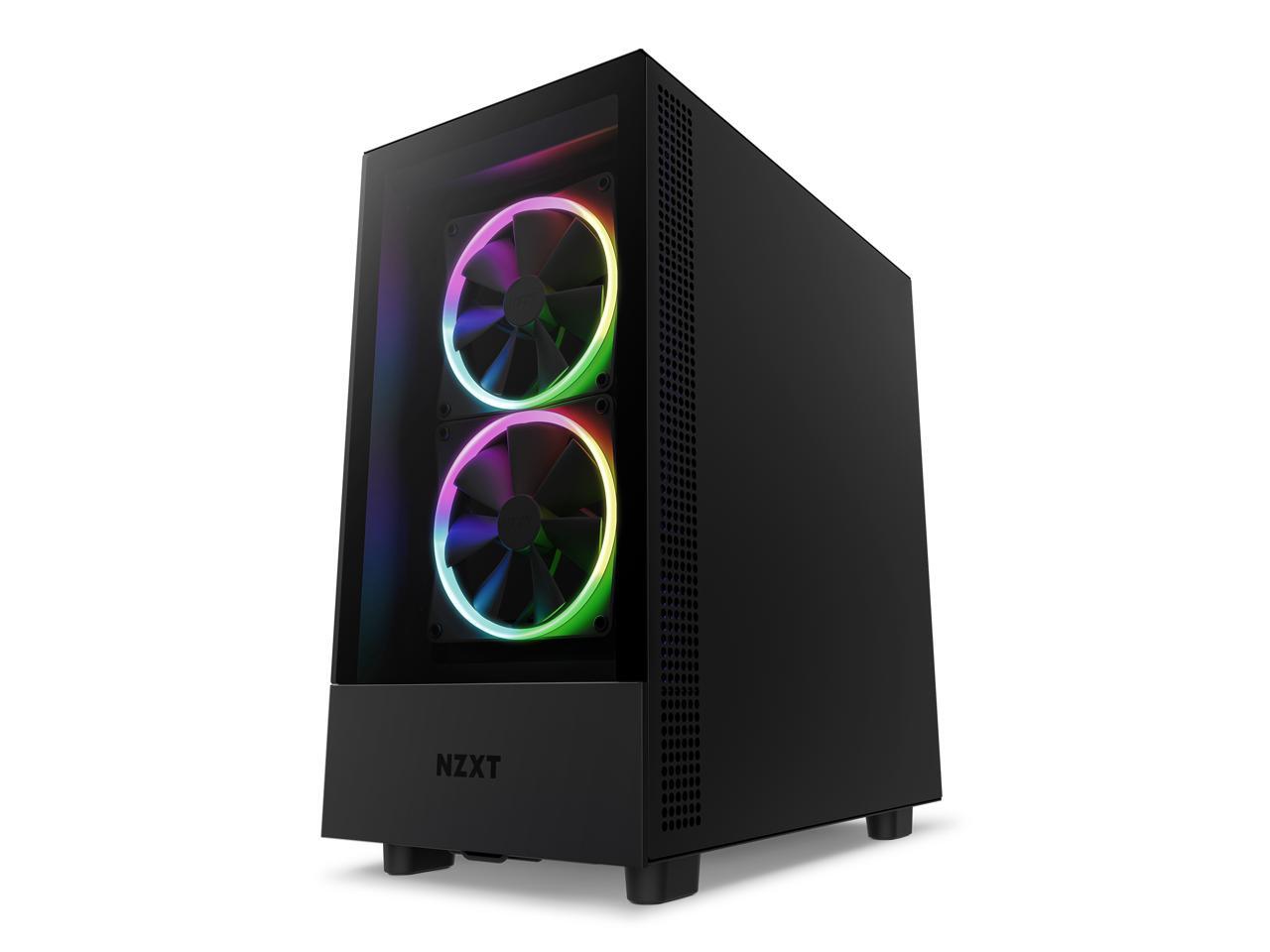 NZXT H5 Elite All Black CCH51EB01 Black Computer Cases