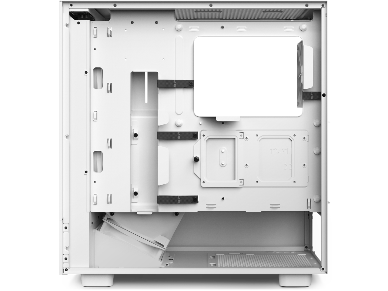 NZXT H Series H5 (2023) Flow RGB Edition ATX Mid Tower Chassis White