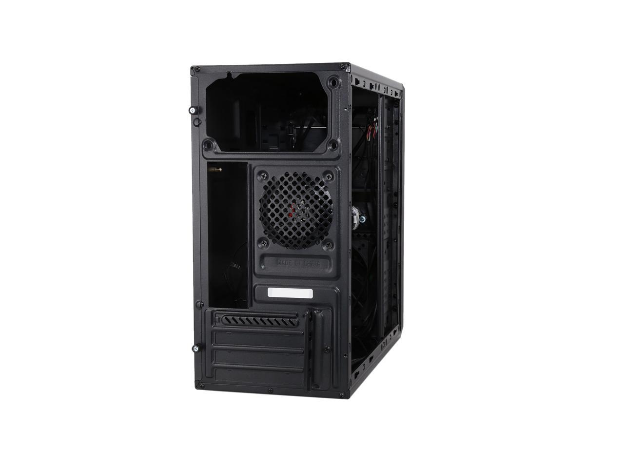 Rosewill Black Computer PC Case ATX Mini Tower Side Window and Two Fans FBM-X1 