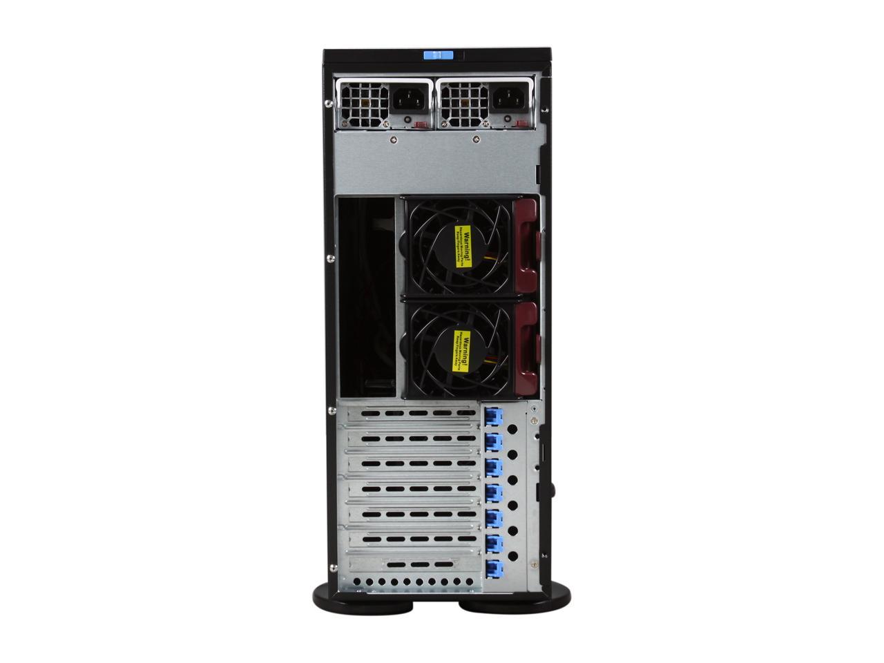 Supermicro Superchassis Cse 745tq R800b Black 4u Rackmount Server