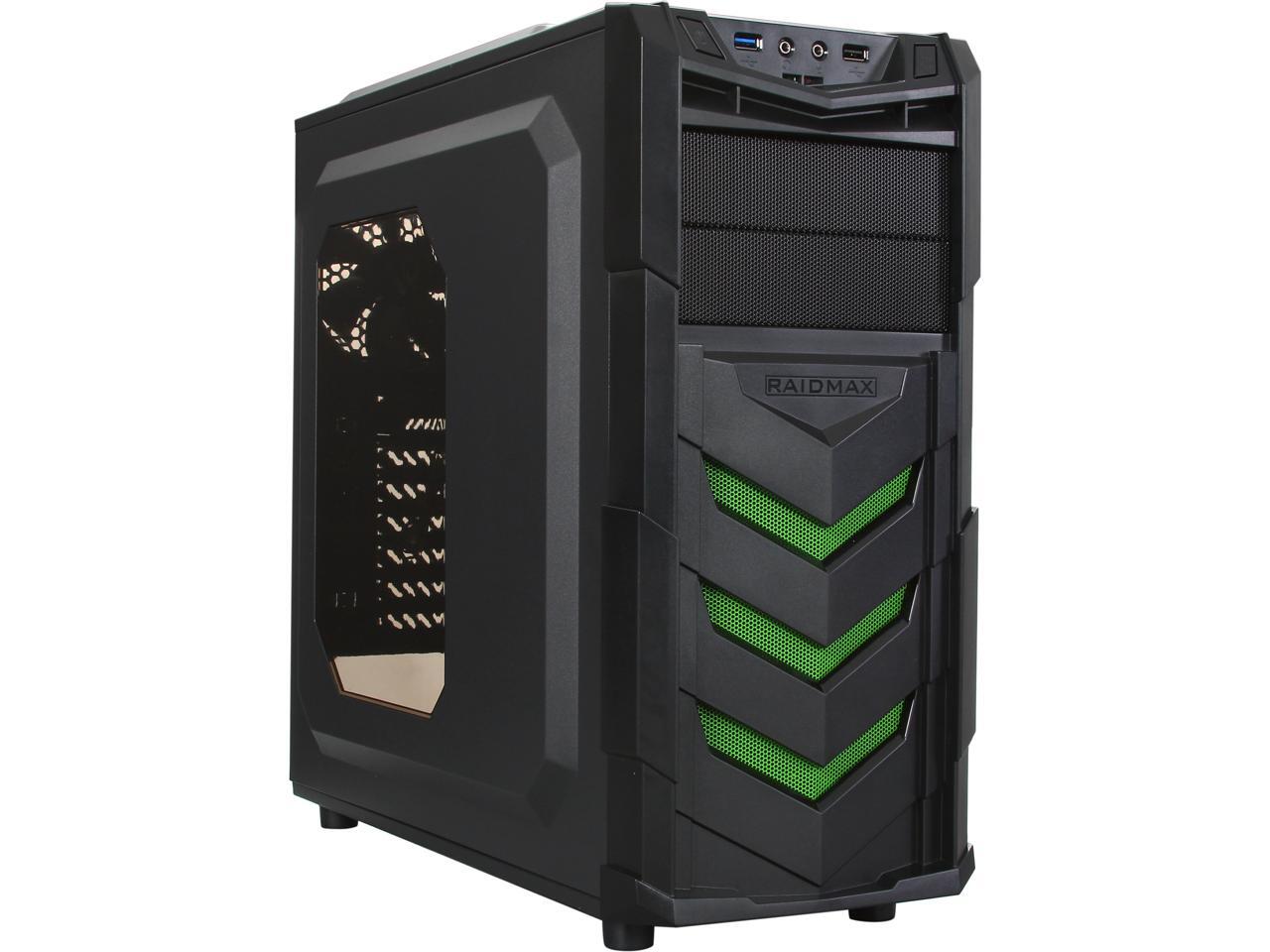 RAIDMAX Vortex ATX404WB Black Computer Case