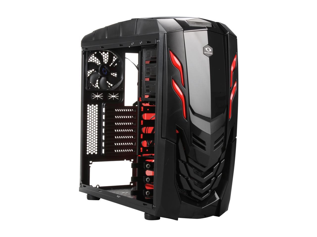 RAIDMAX Viper GX ATX512WBR Black / Red Computer Case Newegg.ca