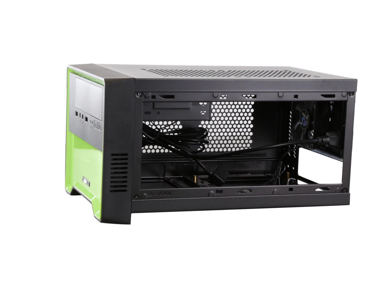 RAIDMAX Element ATX101BG Black / Green Computer Case