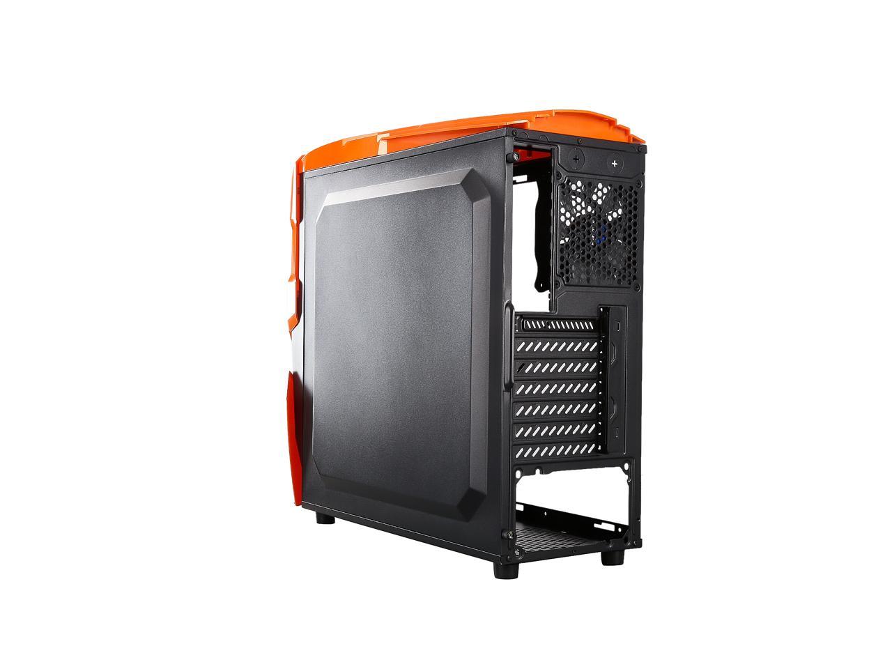 RAIDMAX Ninja II ATX-A06WBO Black / Orange Computer Case - Newegg.com