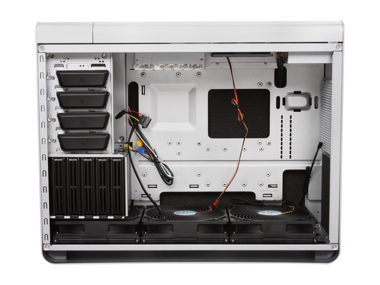 SilverStone Fortress Series FT02SW Silver Computer Case