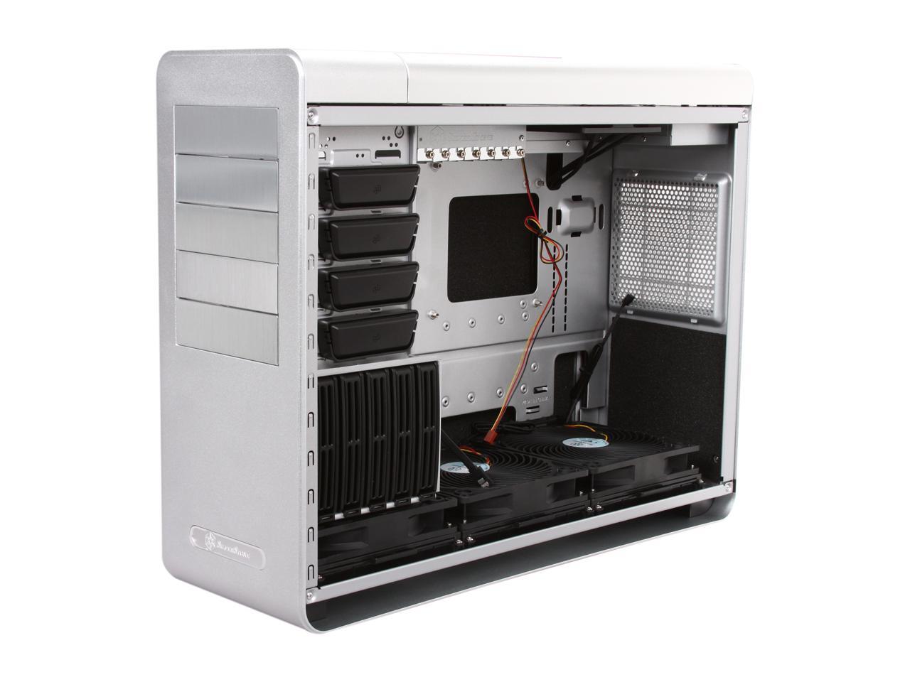 SilverStone Fortress Series FT02SW Silver Computer Case
