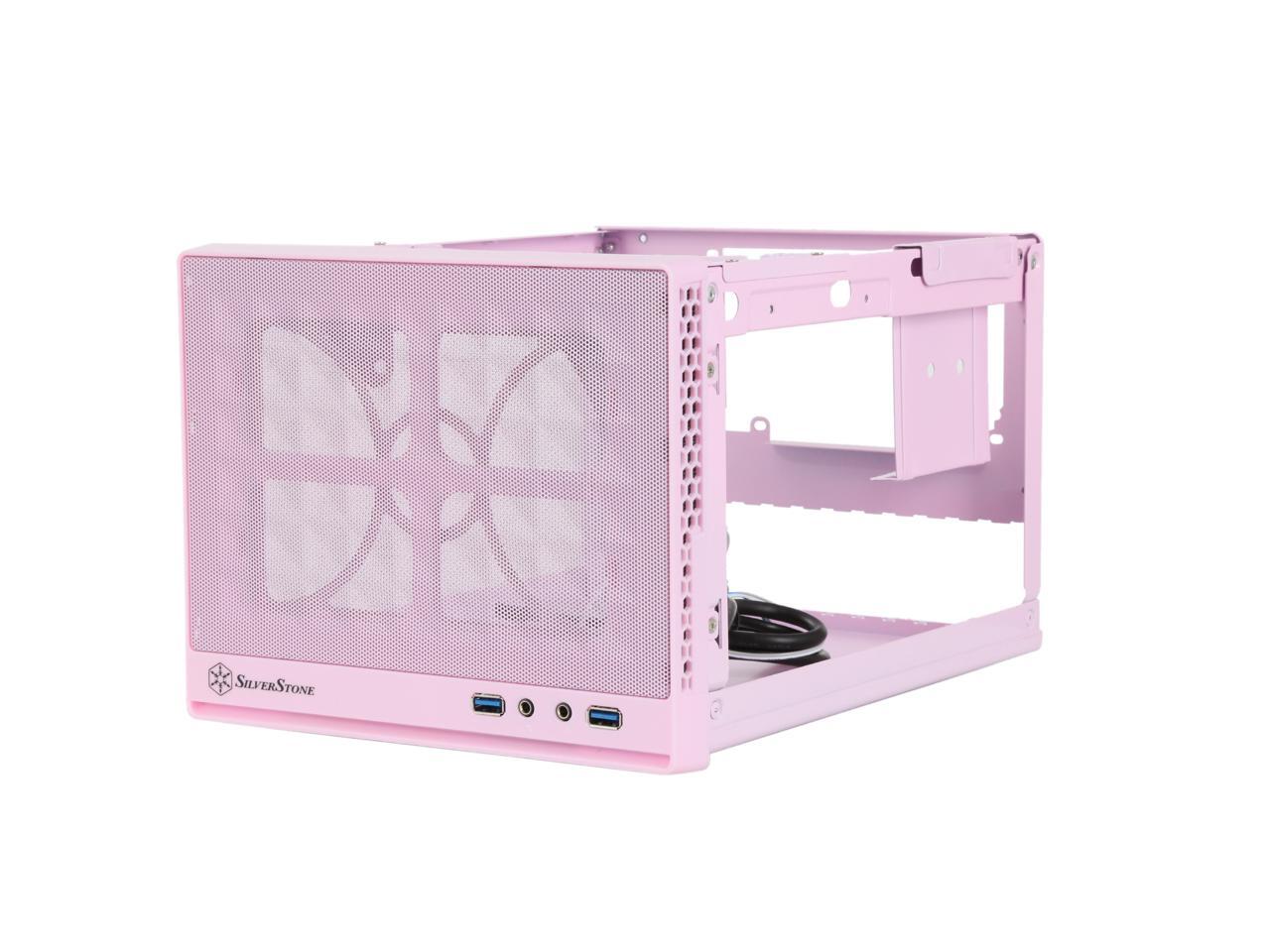 SilverStone SG13P Pink Computer Case