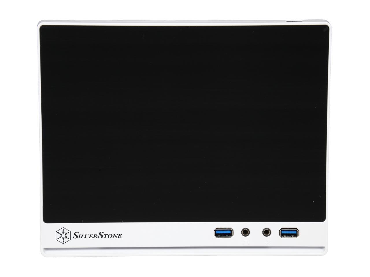 SilverStone SG13WBQ Black / White Computer Case Newegg.ca