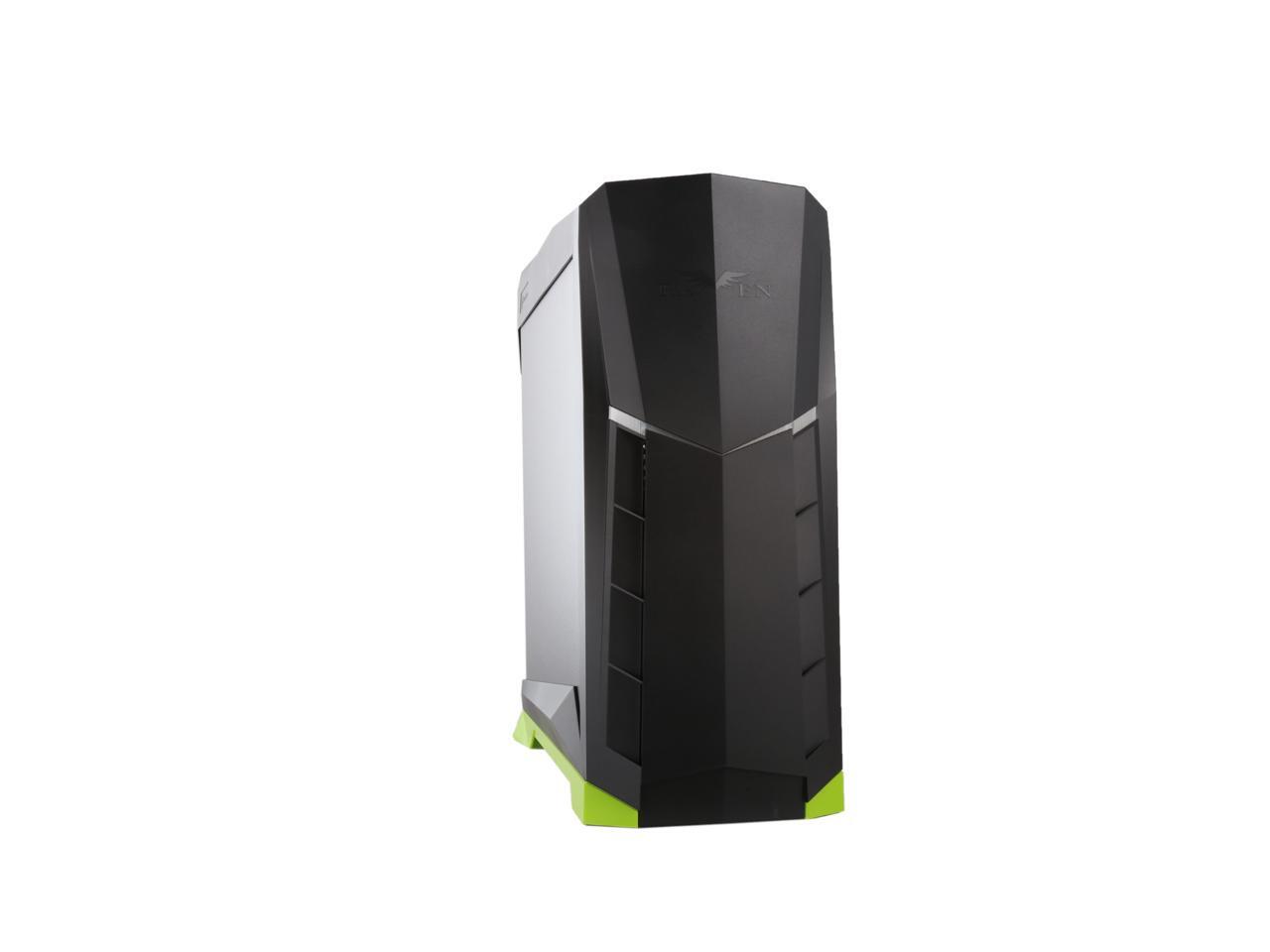 Black /& Blue SilverStone Technology Raven X ATX Tower Case RVX01BA-W